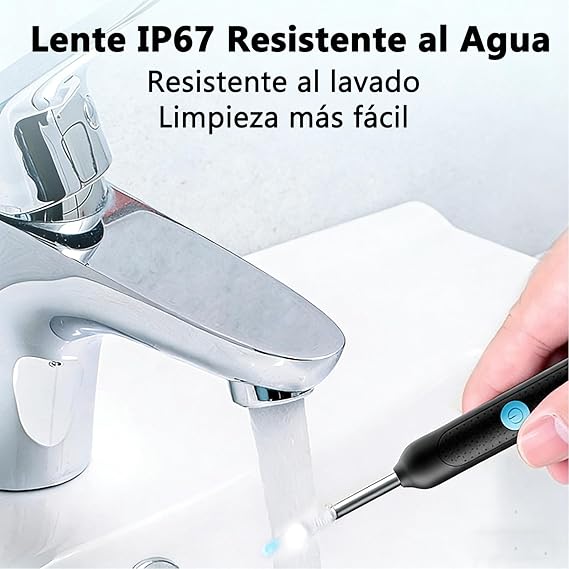 Limpiador de Oidos con Camara AuriClean