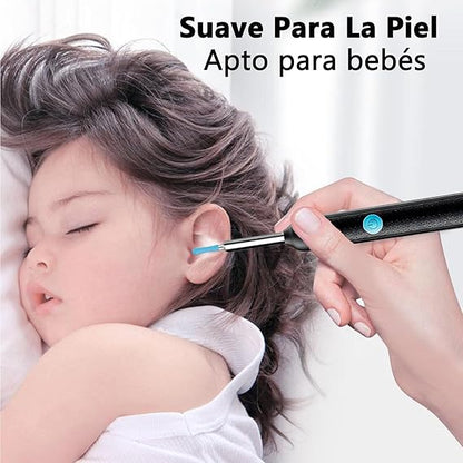 Limpiador de Oidos con Camara AuriClean